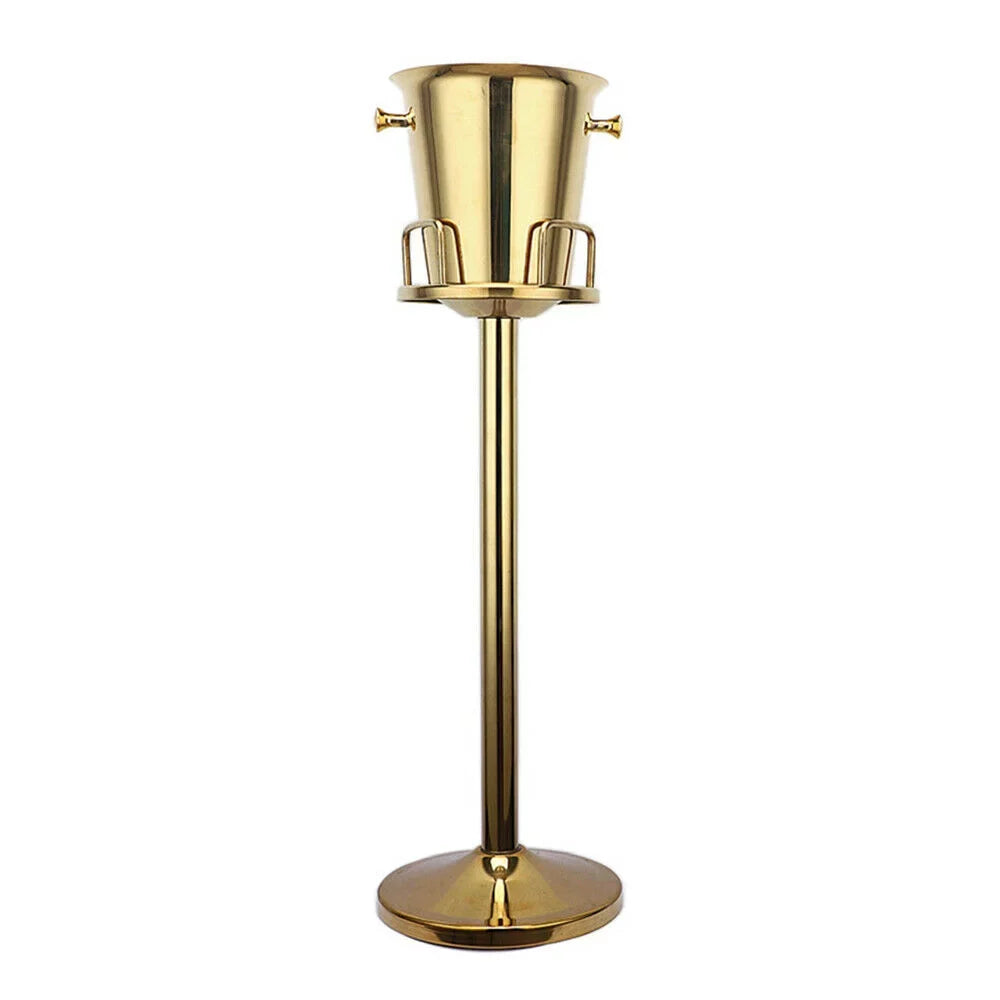 Bucket Bucket for Ice Vasque Titanium Ice Holder Bucket Champagne Home Party Hotel Gold Bar