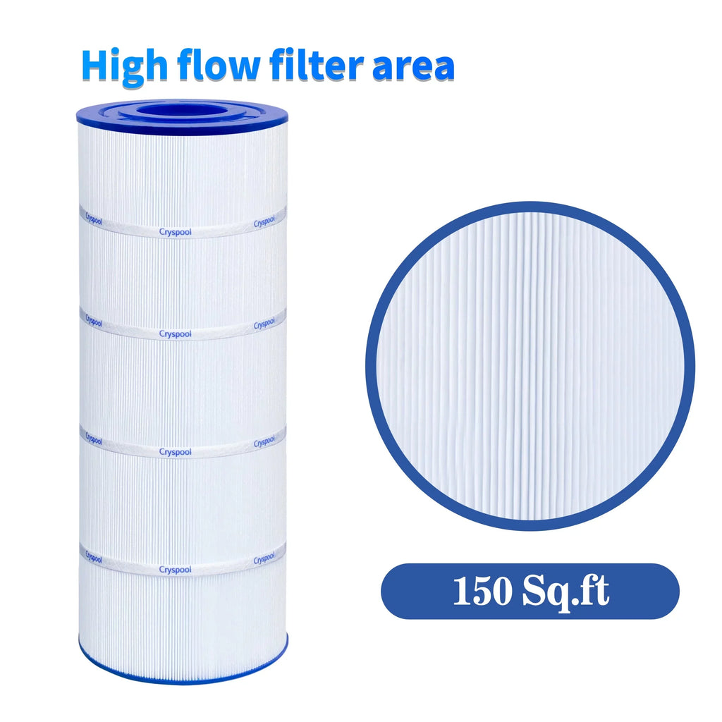 Pool sq. Filter pack C-8414, 1 FC-1287,PWWCT150,PJANCS150, Compatible CRYSPOOL Unicel with 150 Filbur Ft,