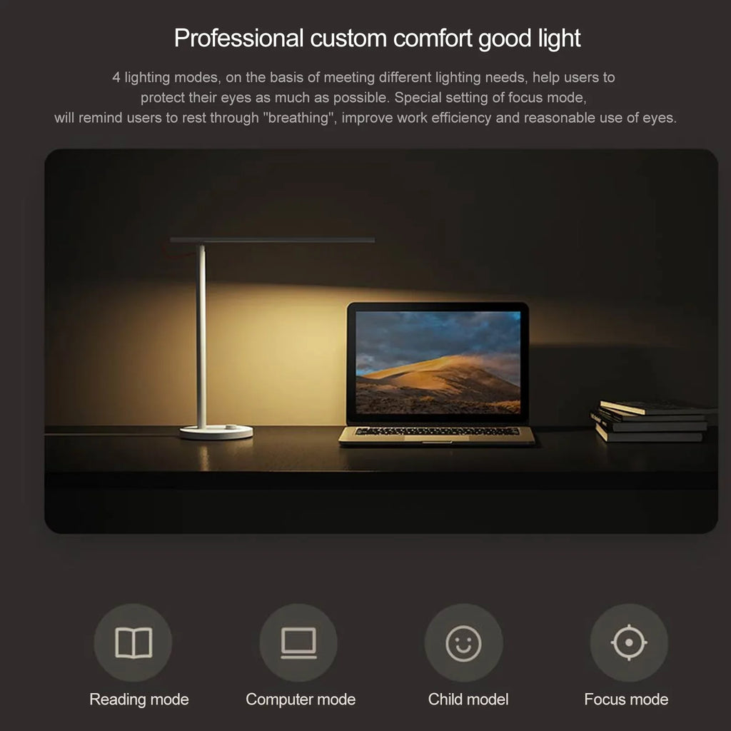 Desk App Ra>95 Support Phone Table Smart Lamps Control Dimmable Control Desklight Mode,Flicker-Free Carevas Remote Mobile 4