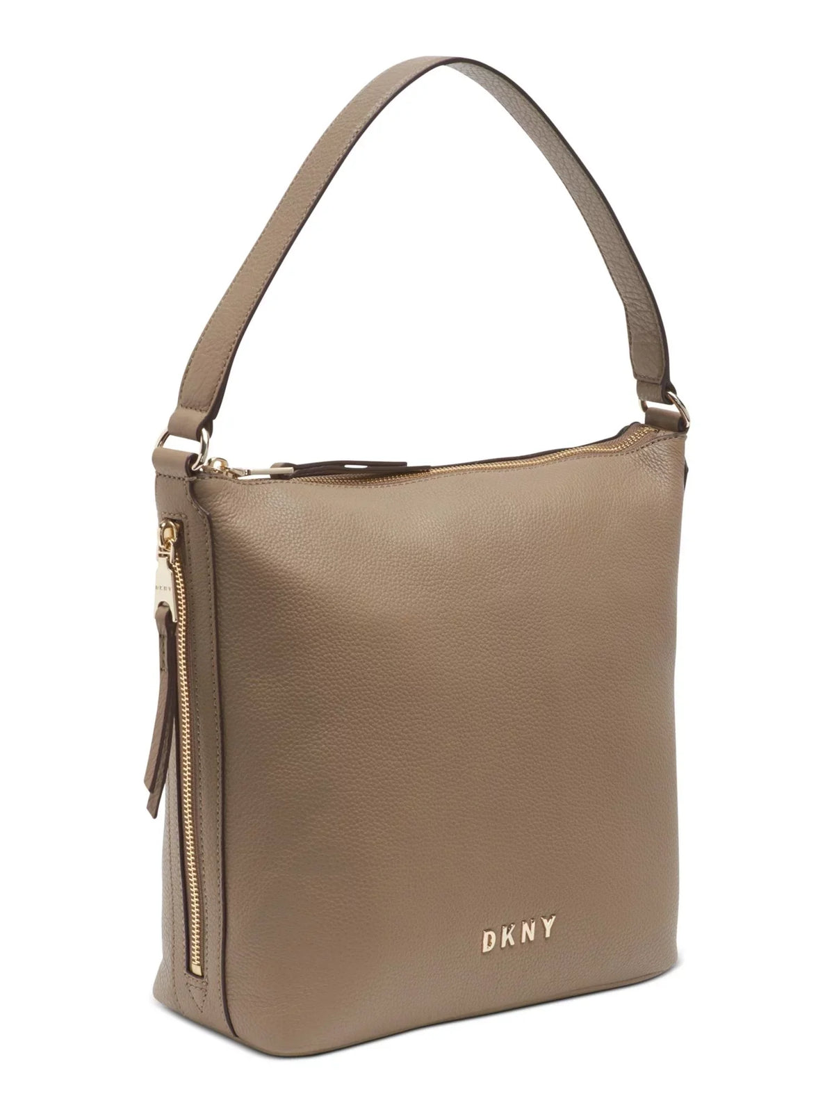 Hobo DKNY Brown Handbag Purse Adjustable Women's Strap Leather