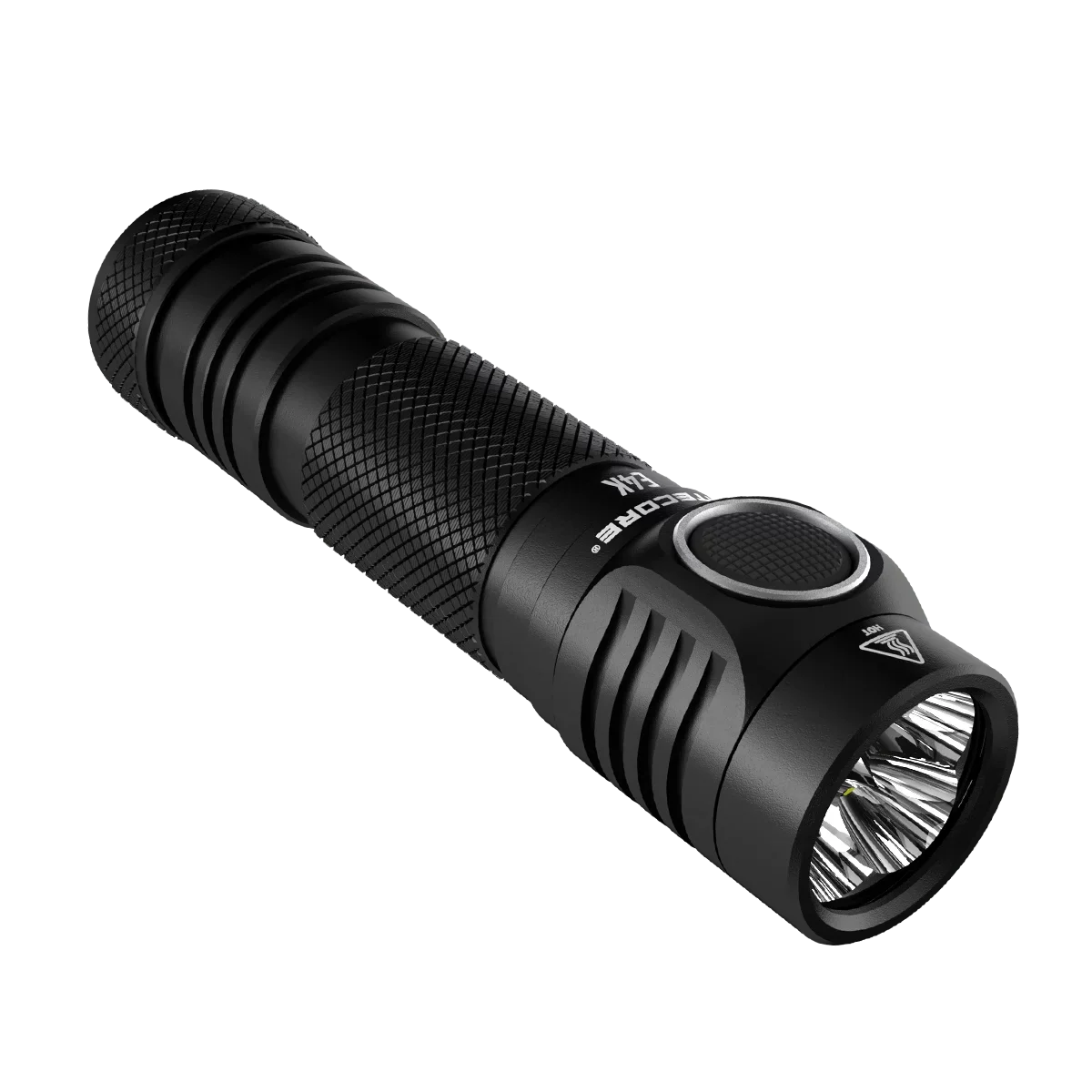 Charger - Rechargeable Fast 3Amp Next generation 21700 Li-ion E4K -4400 w/Eco-Sensa Compact Flashlight NITECORE 1x Wall Lumens USB NITECORE 21700 EDC Battery Included