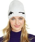 York Spade Kate Beanie New Winking Cream/Black