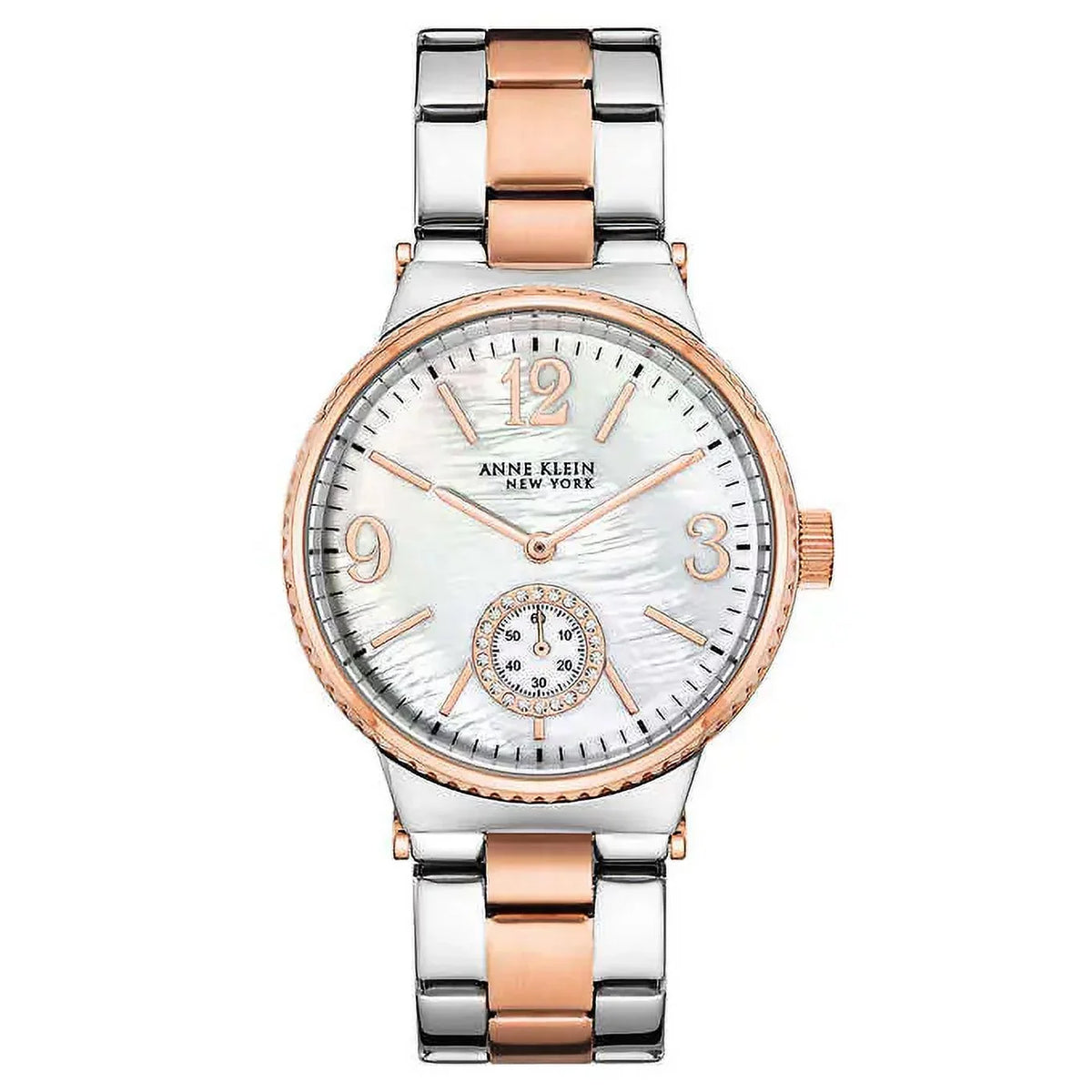 Klein Anne New Stainless Two-Tone York 12/2341MPRT Ladies Steel Watch Quartz