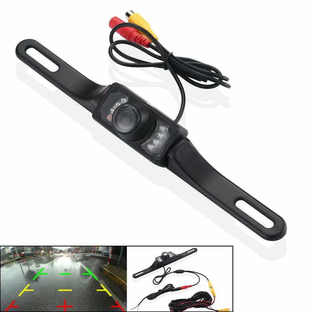 Backup License Night Rear Plate Car Color New Reverse Waterproof Camera View