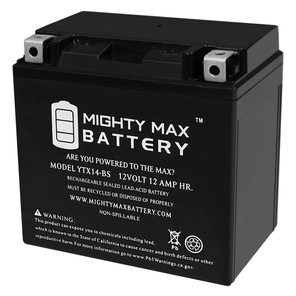 BUELL (06-'09) Ulysses Replacement Battery For XB12X YTX14-BS