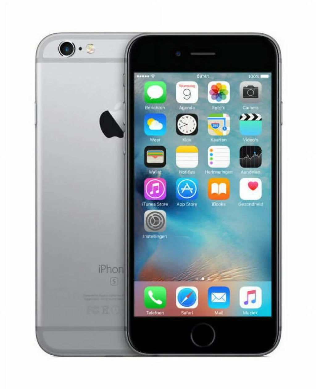 iPhone (Fully Gray 6s A1633 Space 64GB Restored (Refurbished) Unlocked)