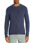 BLUESTONE 2X-Large US Bloomingdale's Cotton Crewneck Classic Sweater, Argyle