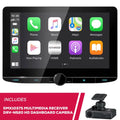 Dashboard Kenwood DMX1057XR & Multimedia New Receiver Camera 10.1" Full HD DRV-N520