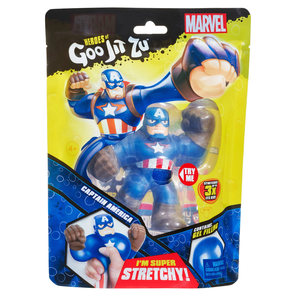 Jit Zu of - Licensed Marvel Heroes Captain Pack America Goo Hero