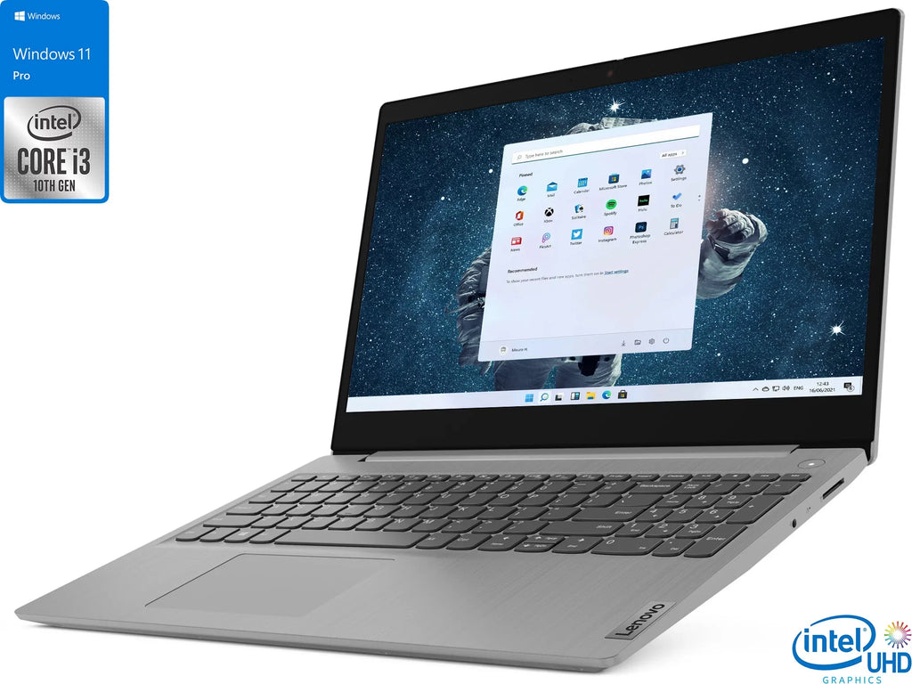 Laptop, Reader, Lenovo Bluetooth, Pro 256GB Card i3-1115G4 11 3i 12GB FHD S Wi-Fi, Display, IdeaPad SSD, NVMe 4.1GHz, 15.6" Windows HDMI, Core RAM, Upto