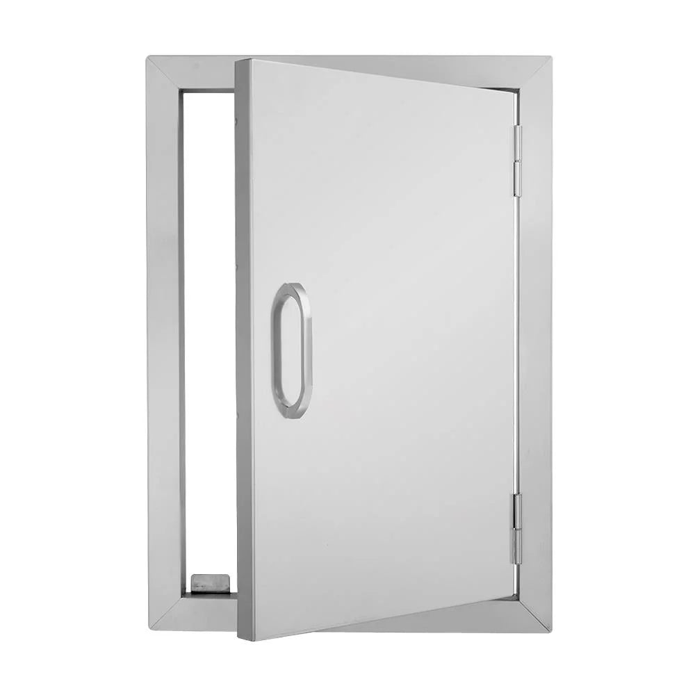 Wall 14 Island Zimtown BBQ BBQ Single Access for Door Steel 20inch Cutout Door Stainless x exterior
