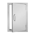 Wall 14 Island Zimtown BBQ BBQ Single Access for Door Steel 20inch Cutout Door Stainless x exterior