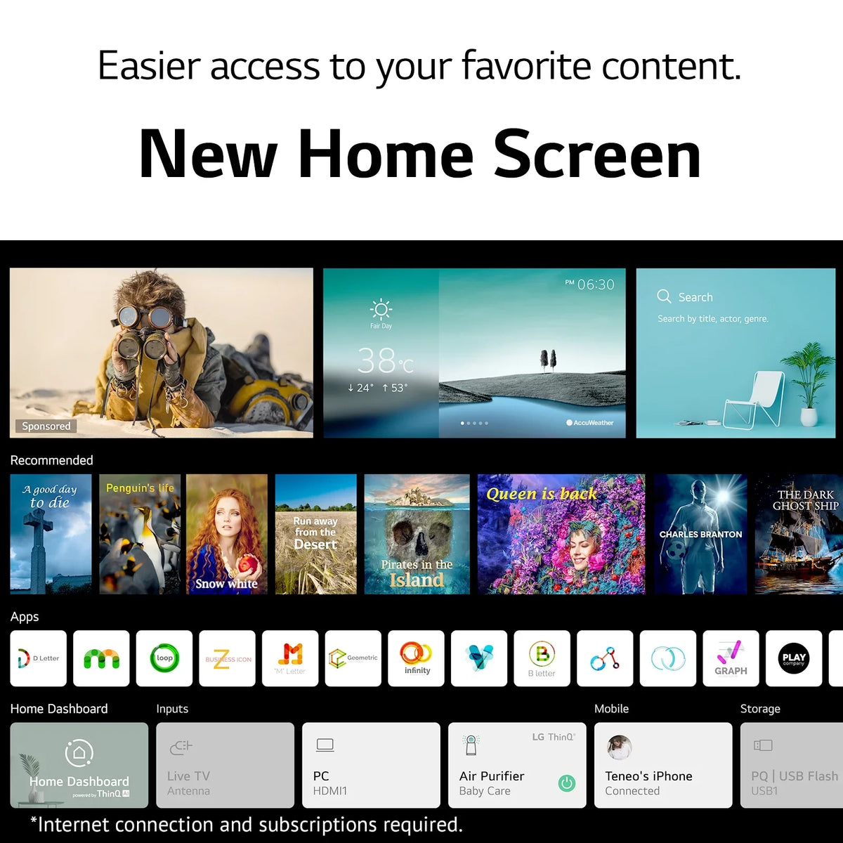 LG HD Smart NanoCell 65" 4K 90 ThinQA AI Series with Ultra TV 65NANO90UPA (2021)