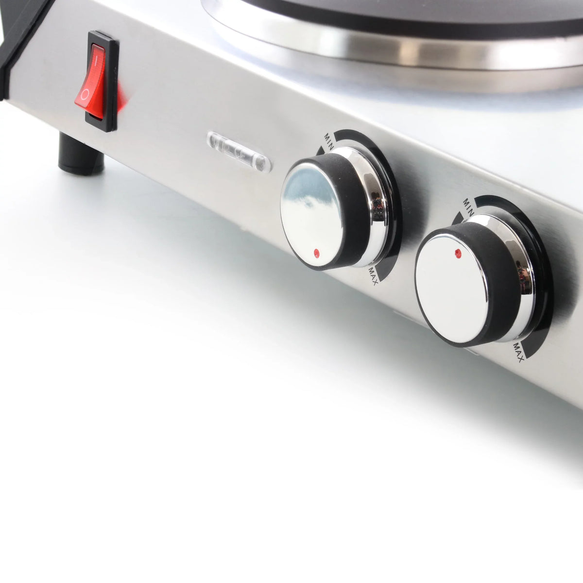 Better Double Element Electric Chef Portable Stainless Solid Steel Burner