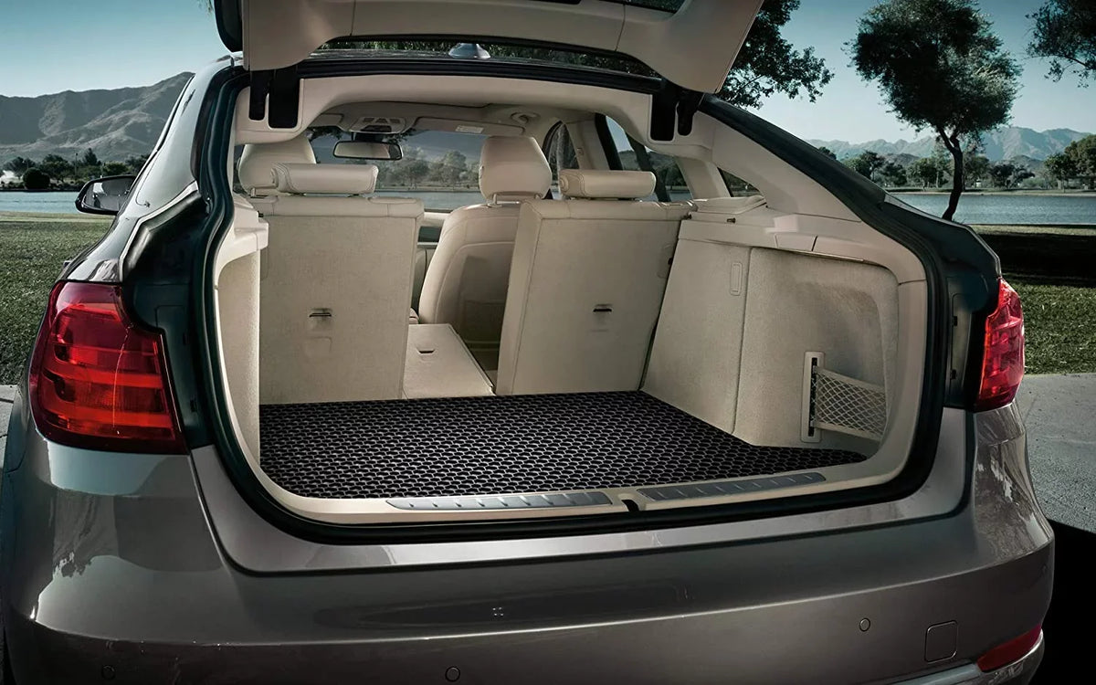 Not with Compatible Accessories Accessories Heavy Front - Trunk - Mat Included) All climate Tesla Model Y TOUGHPRO - (Back Storage Duty Mat Mat 2021 Trunk +