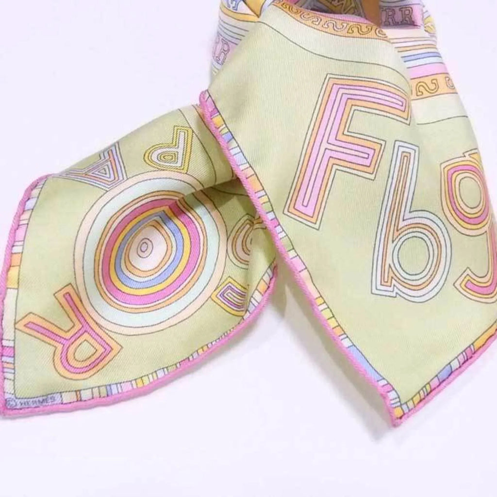 Silk (Good) HERMES Scarf Carre Women's Hermes Multicolor Petit Pre-Owned