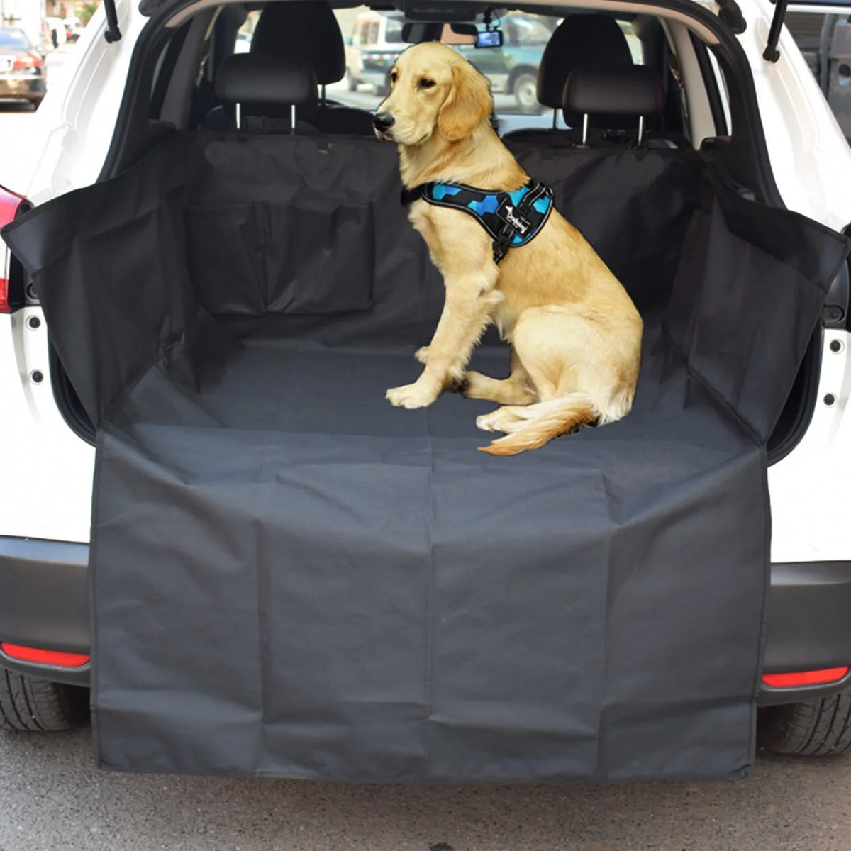 Mat SUV Bite Van Dog Resistant Cloth for Car Pet Mat Thicker Protective Trunk Mat Oxford Sedan Organizer Seat Dirt-proof Trunk Arealer Cushion
