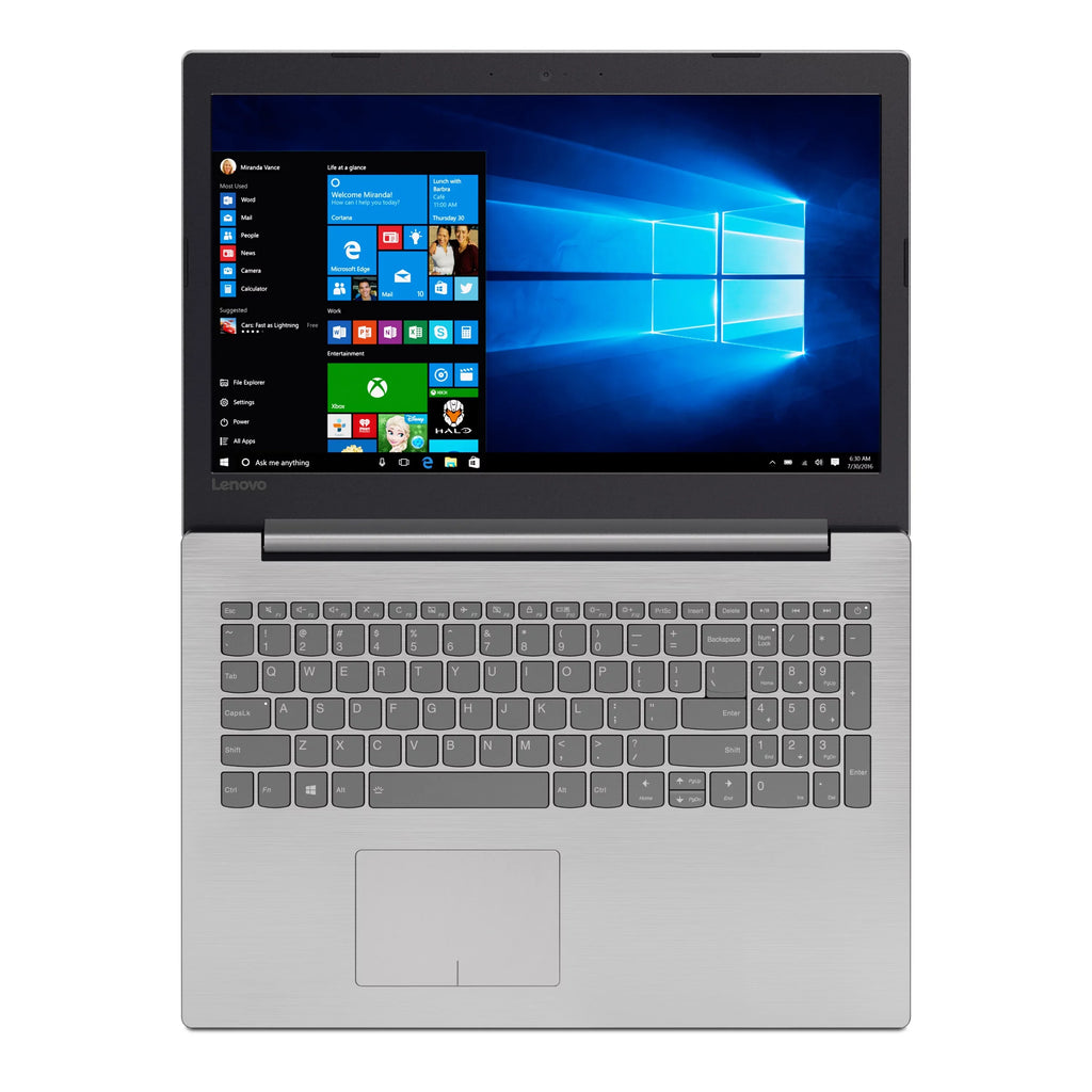 320, A12-9720P, RAM, HD, Lenovo 15.6" Platinum AMD HDD, 1TB Grey WIN 8GB 10, Ideapad
