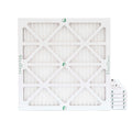 Glasfloss. Pack 6 13 7/8 by of 21-1/2 Air x x 22x22x1 dimension: Filters MERV 21-1/2 Pleated Actual