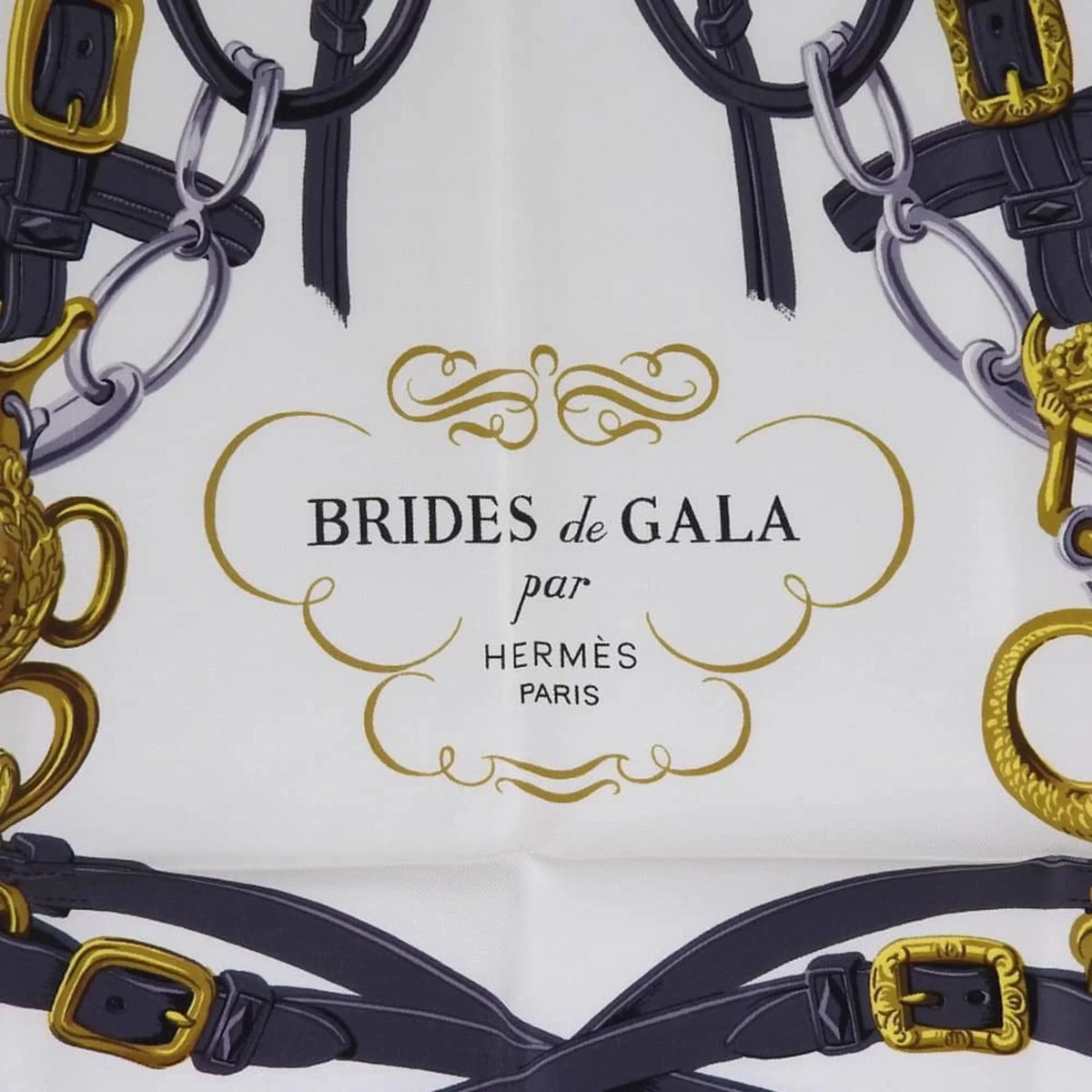 Hermes Pre-Owned GALA pink (Like muffler de BRIDES HERMES Carre silk scarf multicolor New) 90