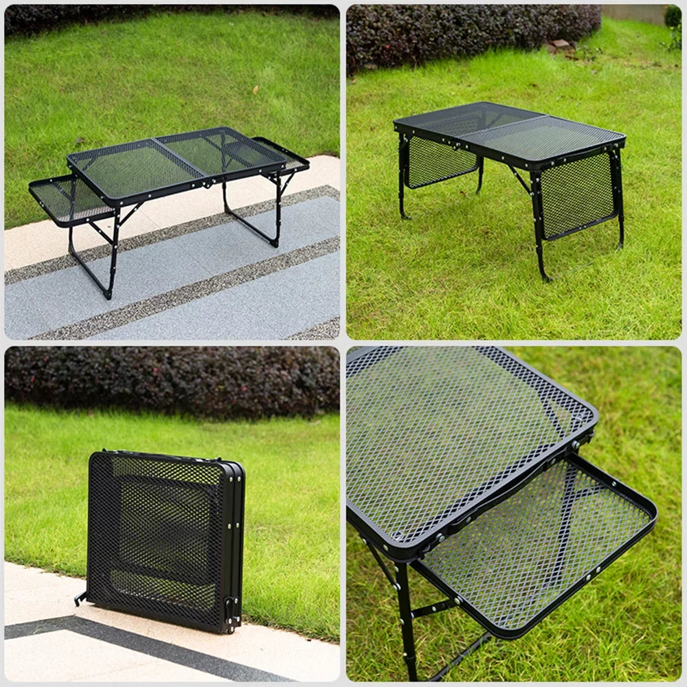 Lightweight Food for Prep Convenient Picnic Table Camping Station Lixada Cooking Folding