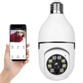 Security 360 Camera Wi-Fi Light Wireless degree IP Night Bulb 1080P IR
