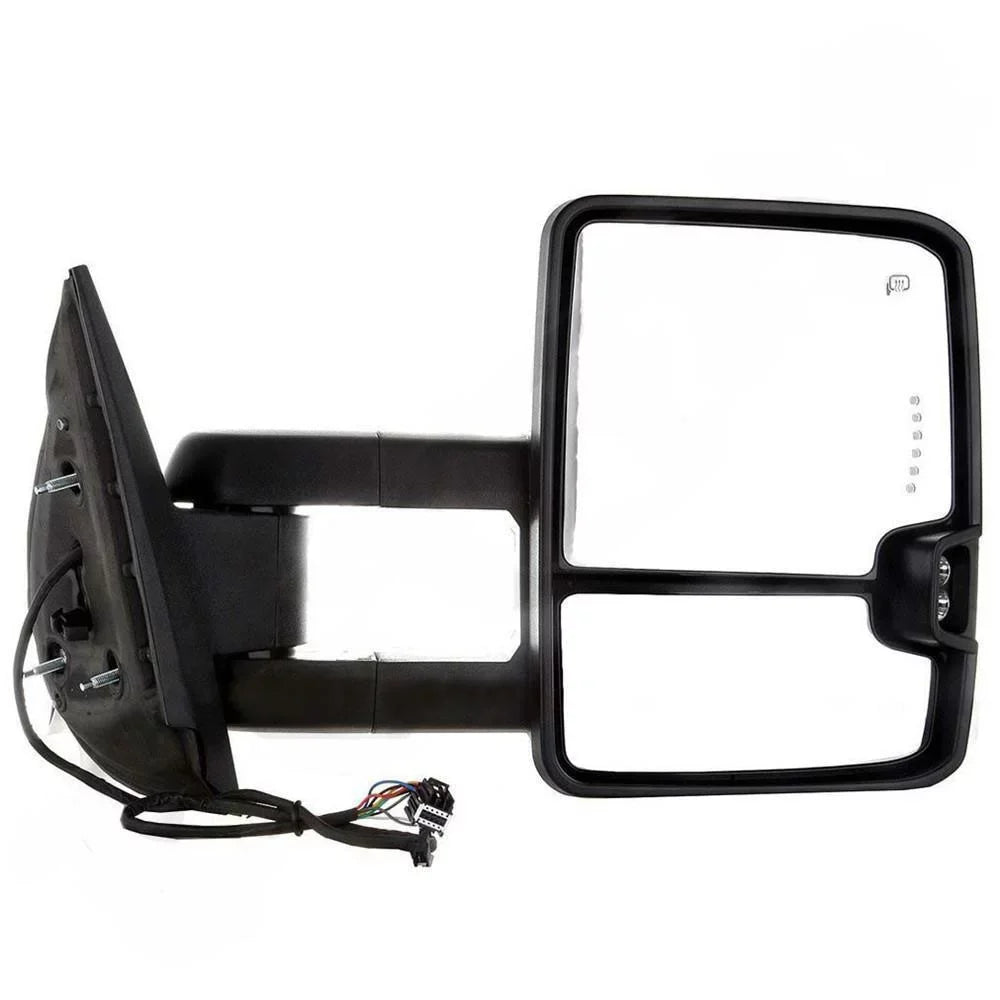 Silverado Tow Lamp+Backup 2007-2014 CHEVROLET SILVERADO, 2007-2013 Power For select: 07-13 Sierra CHEVROLET Heated Base Mirror Fits TAHOE Turn Smoke