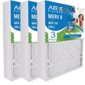 FILTERS FPR X0581 Compatible to by CLEAN Lennox 700 Filter 8 WICKED AIR. Air Filter MPR Comparable 16x25x3 Pack Air with MERV & 3 5 AIRX