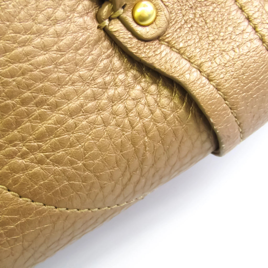 Cole Haan Pre-Owned (Good) Women's Gold Handbag Leather