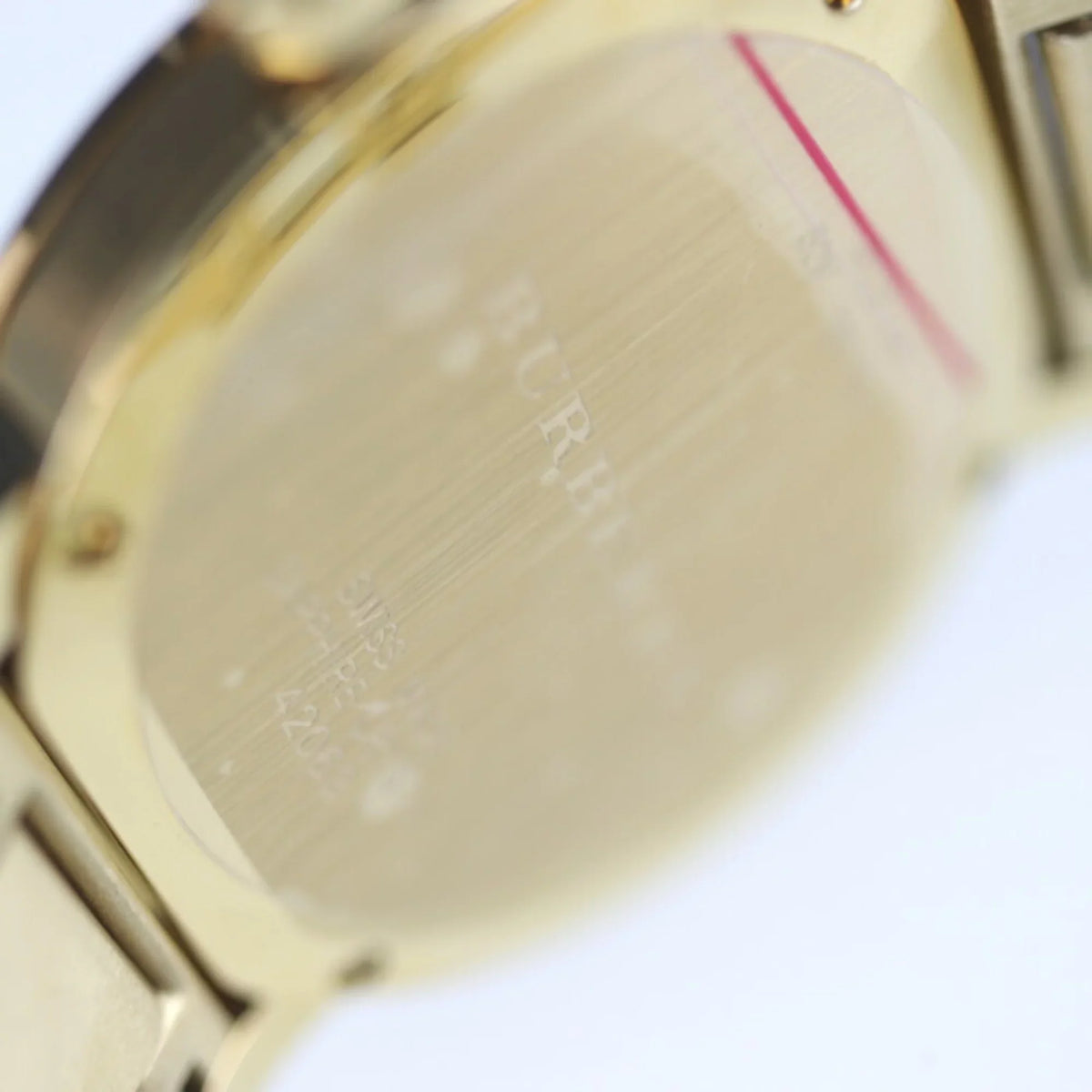 THE (Like steel BU9145 Pre-Owned CITY BURBERRY New) watch stainless Burberry gold