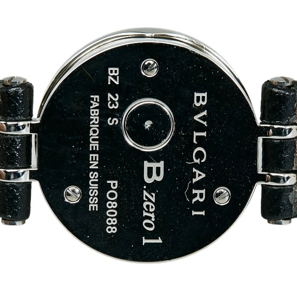 BVLGARI Bvlgari Quartz Watch Diamond Shell Zero Dial Steel BZ23S One Pre-Owned Stainless Ladies B (Good) Navy