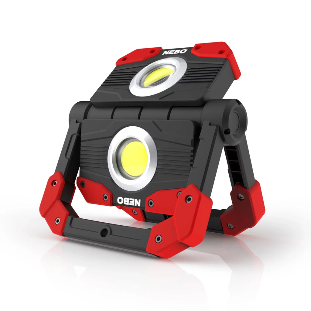 2,000 Work Black Omni LED Lumen NEBO COB Rechargeable Handheld Light