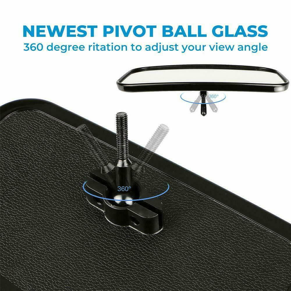 900 with Polaris 1000 Can-Am 1.75"-2" Clamp Mirrors X3 Bar Set Mirrors View RZR Center UTV Compatible Rear