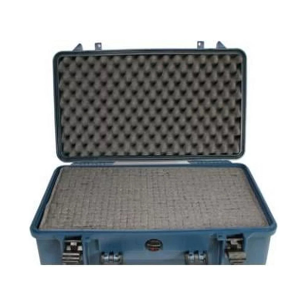 Waterproof Case "Safeguard" Porta Foam Camcorder Vault, XL Production Hard with & Brace "Diced" Large Field Interior Wheels eXtra