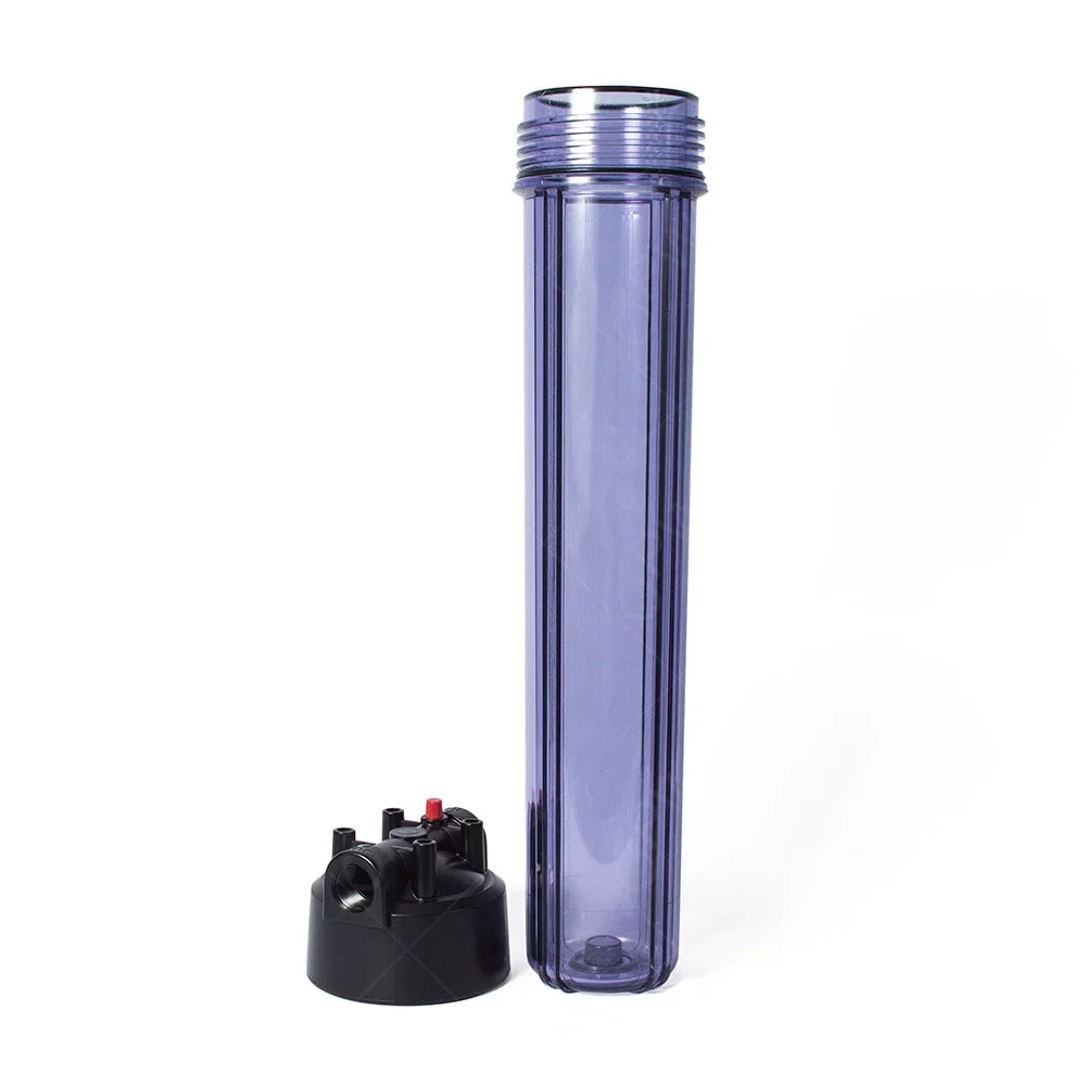 With 20x2.5" Filter Inlet Clear 3/4" Release Housing Standard Pressure
