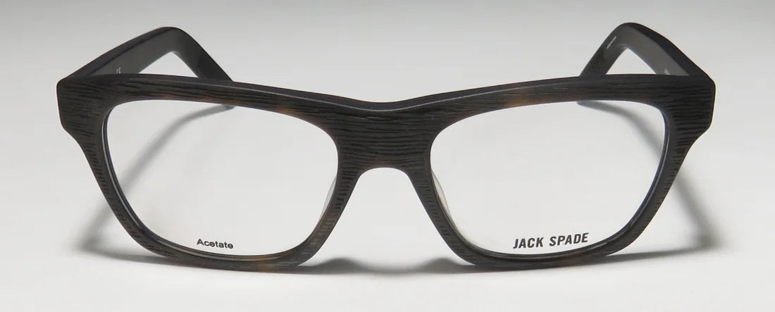 NEW FRAME SPADE DEMO JACK DESIGNER TORTOISE MENS/WOMENS MATTE LENSES FULL-RIM EYEGLASSES/EYEWEAR JONATHAN COLLECTIBLE CLASSIC 53-18-140 UNISEX DESIGN