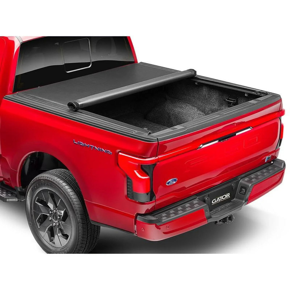 Roll-Up Cover Rail w/ with SRX Tundra System 2022-2024 by RealTruck Bed Deck Gator Tonneau 6'7" Compatible