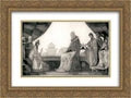 Kiev' 2x for Nicholas Ornate Framed Print Matted 'Yaroslav glad 24x18 Art Roerich is Gold