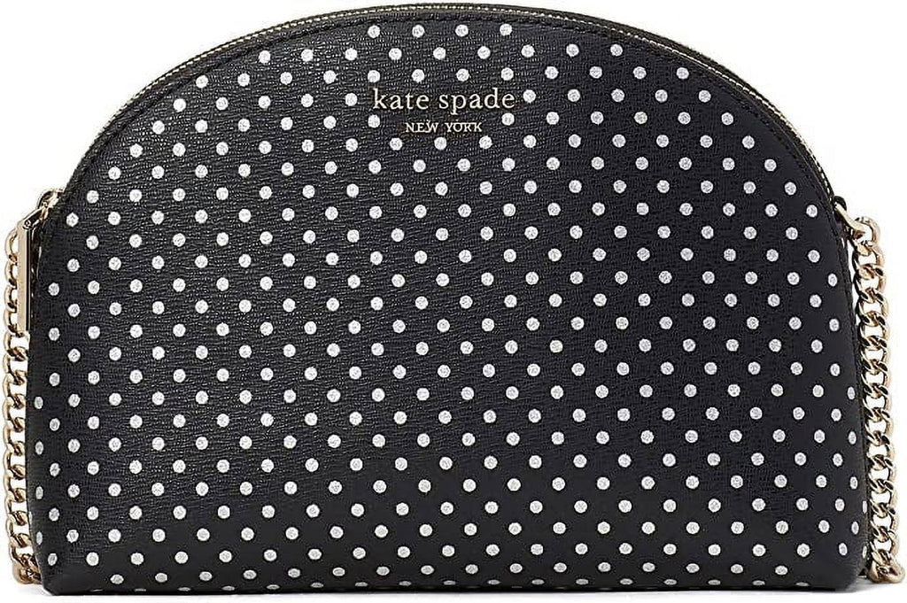 Dots Kate Crossbody Spencer Spade Zip Women's Bag Metallic New York Double