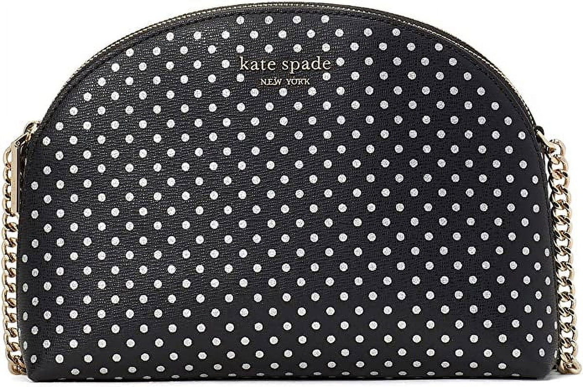 Dots Kate Crossbody Spencer Spade Zip Women's Bag Metallic New York Double