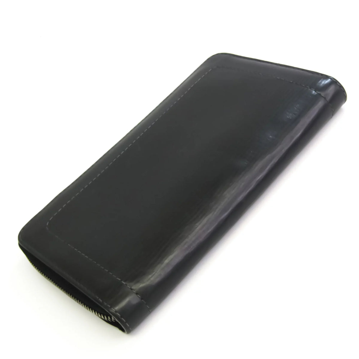 Long Basalt (Good) Wallet Pre-Owned M97026 Zippy Utah Leather Men's Organizer (bi-fold)