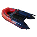 '- Inflatable 8.4 Feet - Red - Black 3-Person and Slide Boat - Pre-Installed Floor