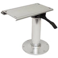 Swivel Garelick Pedestal Aluminum Slide Seat Polished Boat 14 | Inch