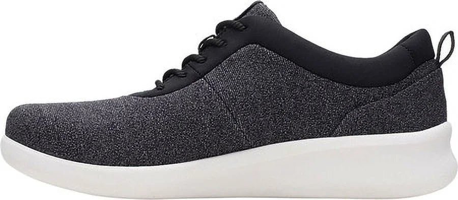 Gray Round Running Toe CLARKS M Womens 6.5 Lightweight Pace Athletic Breathable Adjustable Lace-Up Heel Comfort Padded Shoes