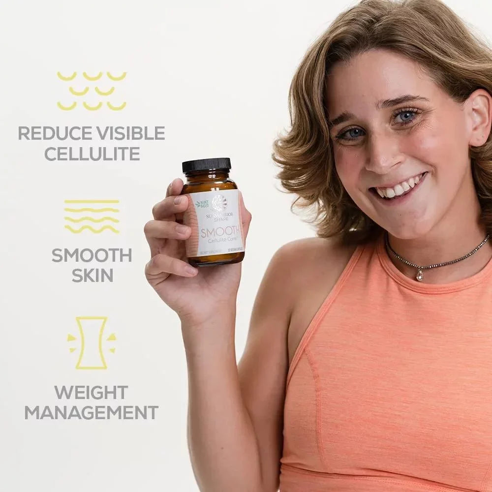 Vegan C Capsules, Supplements Sunwarrior Care Care Cellulite Ct | Hyaluronic Smooth Acid Vitamin with Skin 30