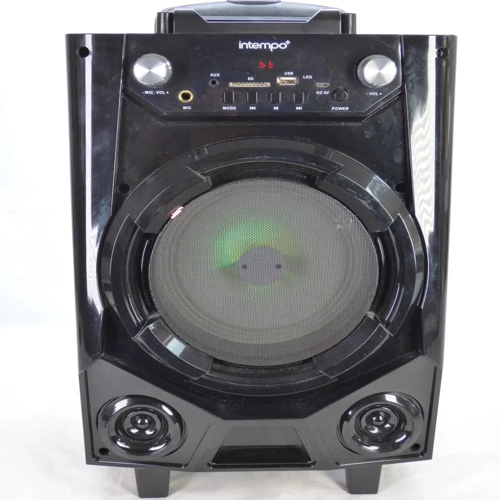 Lights exterior LED Tailgate Rechargeable Speaker Home USB Microphone Input Bluetooth