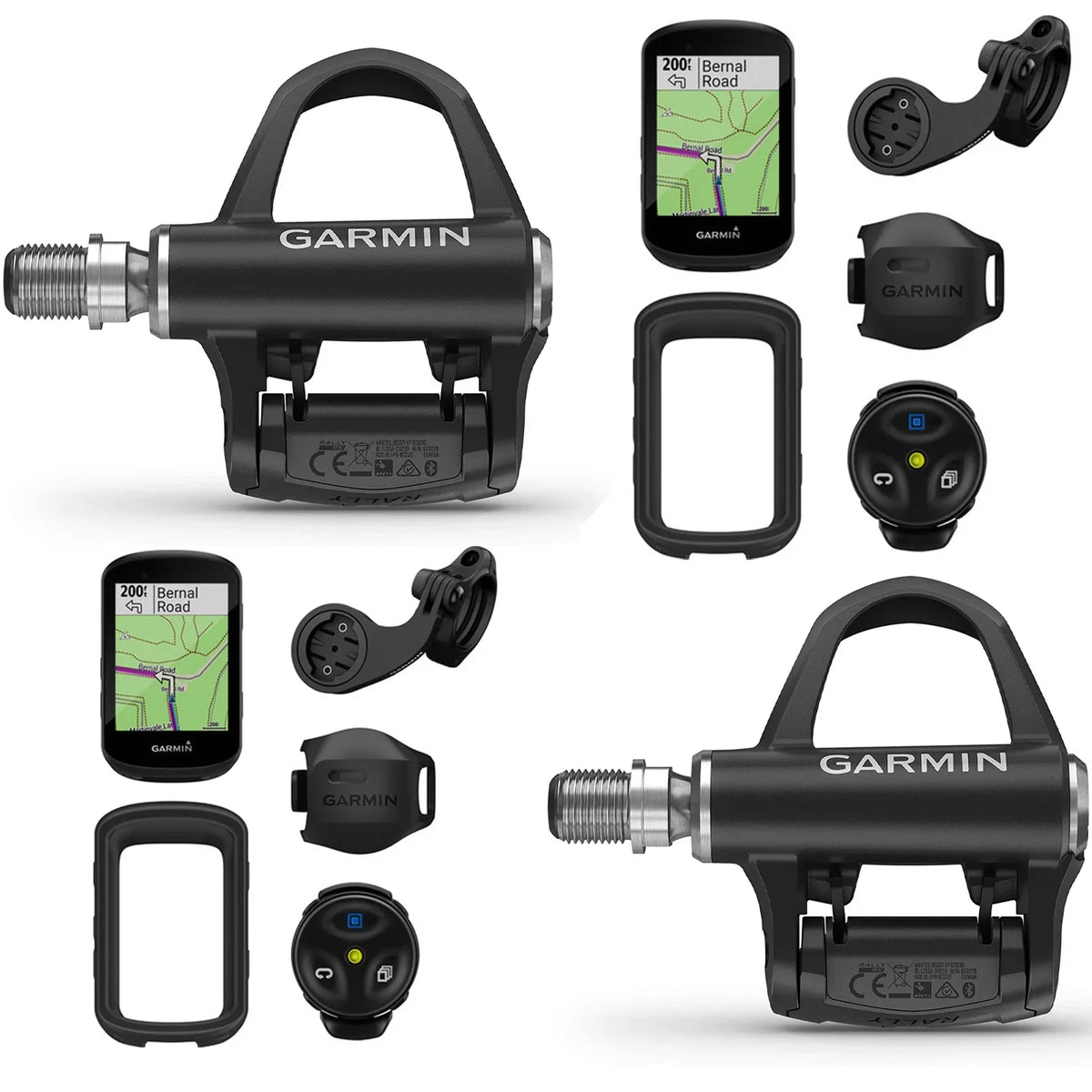 RK100 Cycling (2-Pack 530 Garmin Edge Garmin Rally Bundle) GPS with