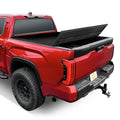 Fits Tundra 22-23 Auto Truck 6.5Ft Tri Fold Soft Cover Bed Drive Bed Tonneau