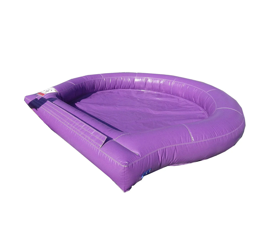 11' Sprinkler 6") Purple Bounce Houses, Attachment HeroKiddo Slide (8' x Hose Included, Compatible Pool Dual for 6"