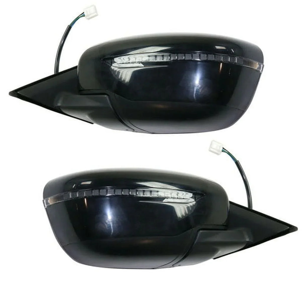 For Pair Camera w/Signal Power Set Rogue Rear 17-19 View Assembly & Mirror w/o